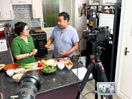 Diabetes Video Monir Ali behind the scenes