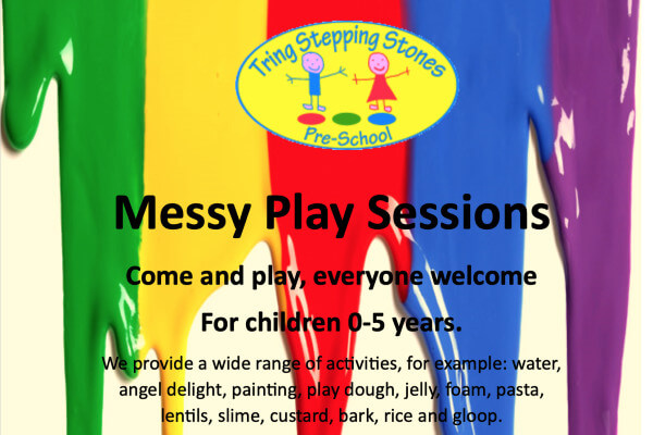 Messy play Stepping Stones Tring