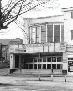 The Rex, showing its two screens and bingo offering